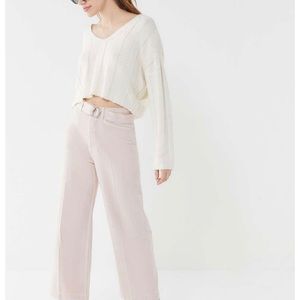 Urban Outfitters clementine v-neck crop top